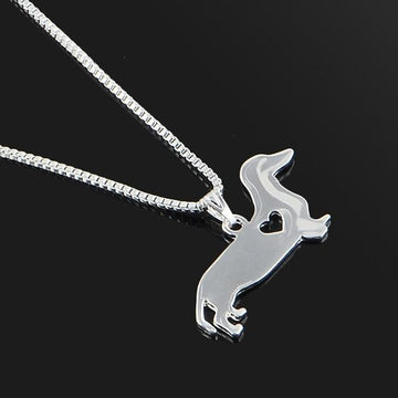 The Pink Pigs Fashion Necklace Fashion Doxie Fashion Dog Necklaces-Doxie or Pit Bull/Mutt So Cute!